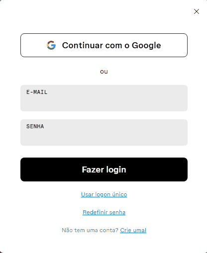 Gif do processo de instalação